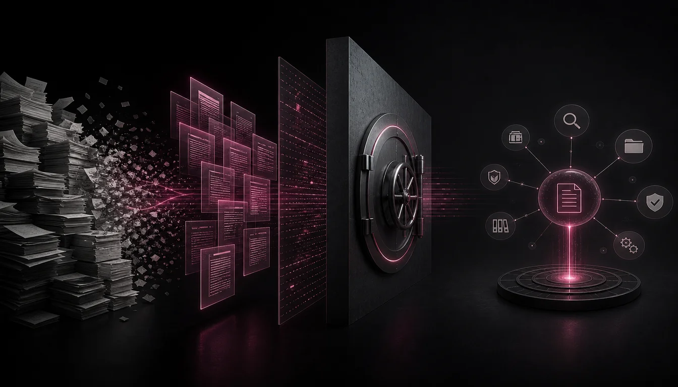 Document dematerialization in Italian companies: compliant archive, DMS, and AI
